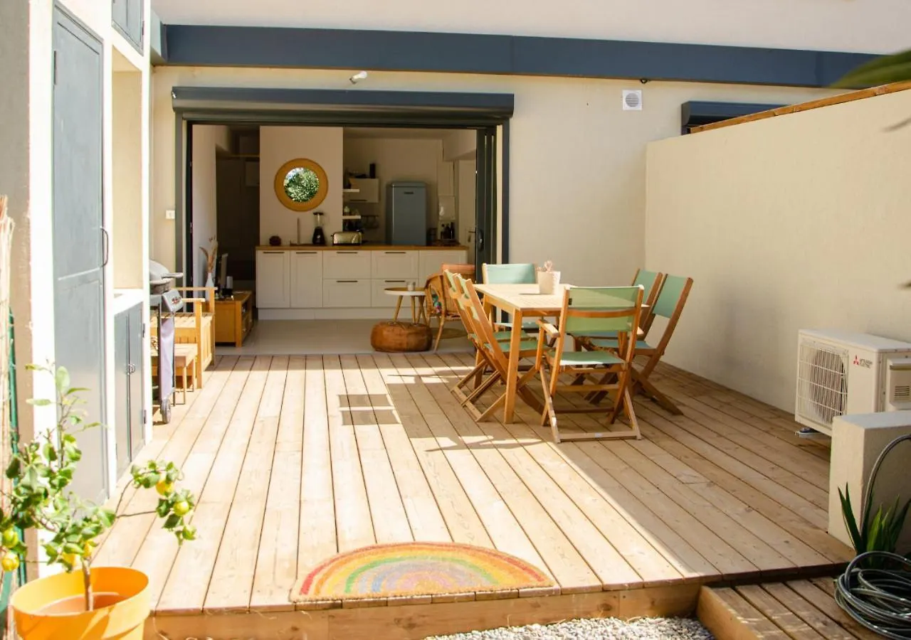 La Capte, A 2Min De La Mer, Terrasse-Wifi-Parking Gratuit イエール