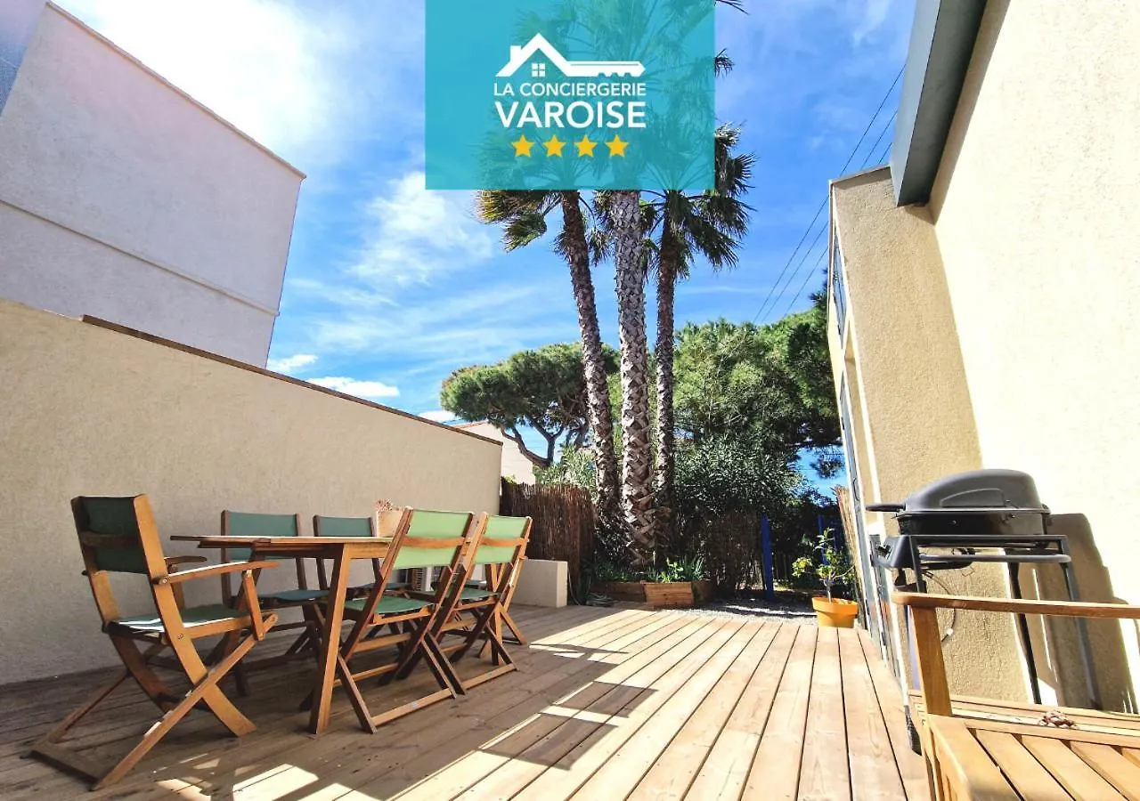 La Capte, A 2Min De La Mer, Terrasse-Wifi-Parking Gratuit イエール
